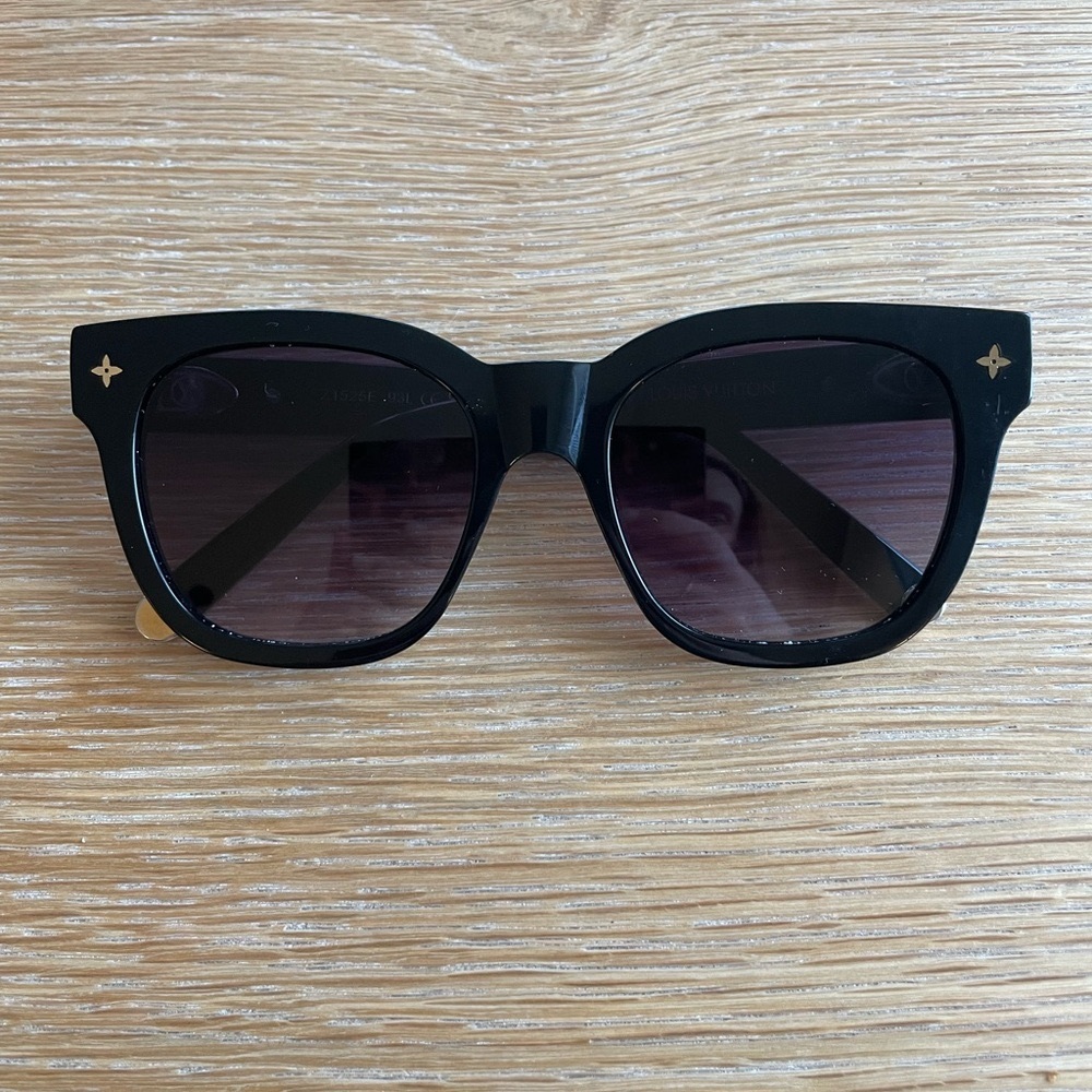 Louis Vuitton My Monogram Square Black Sunglasses z1525e